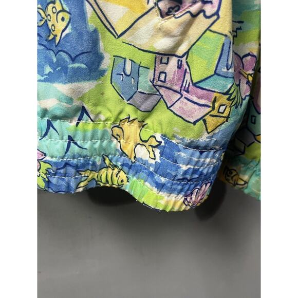 Vintage Napa Valley Track Jacket Womens Large‎ 90s Beach Fish Vacation Coastal - Picture 6 of 7